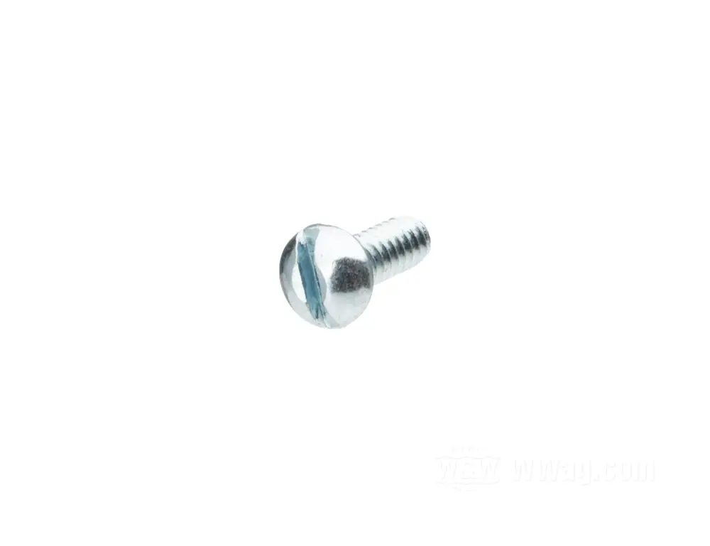 Viti A Testa Tonda Scanalate #6-32 X 6 Pollici - Acciaio Zincato - Confezione Da 10 - American Integrated Supply