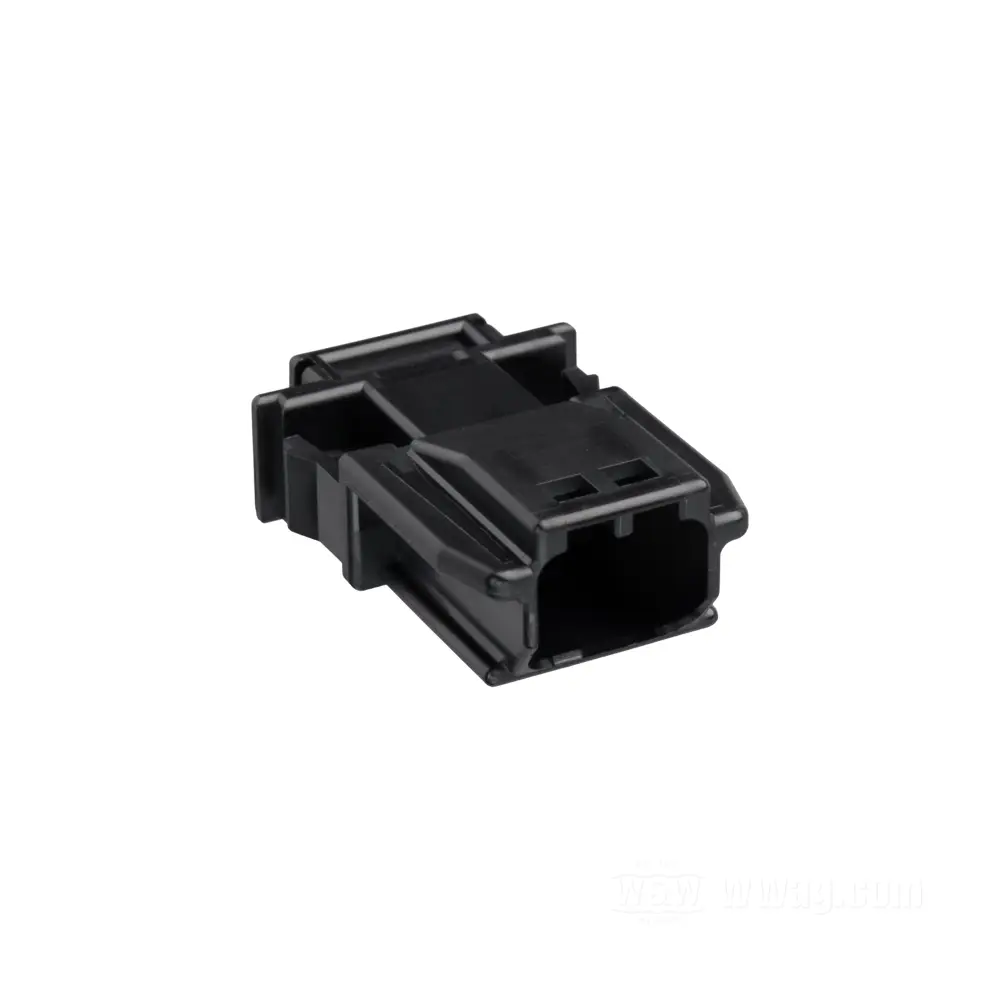 JAE Pin Housing MX 19 2-Way, Black