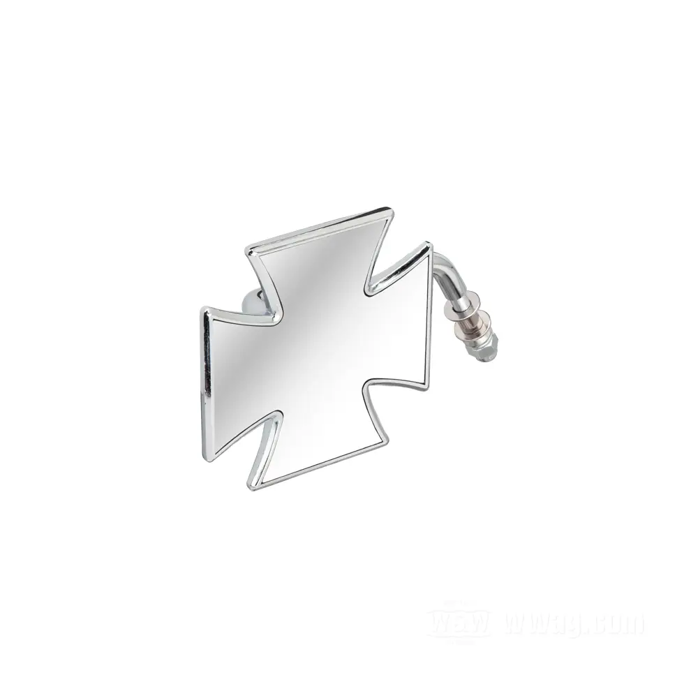 W&W Cycles - Maltese Cross Mirrors Standard
