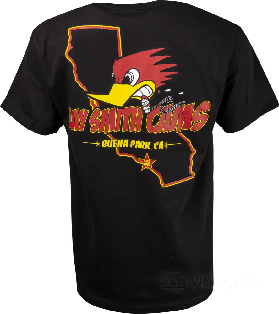 W&W Cycles - Clay Smith Mr. Horsepower T-Shirts Black