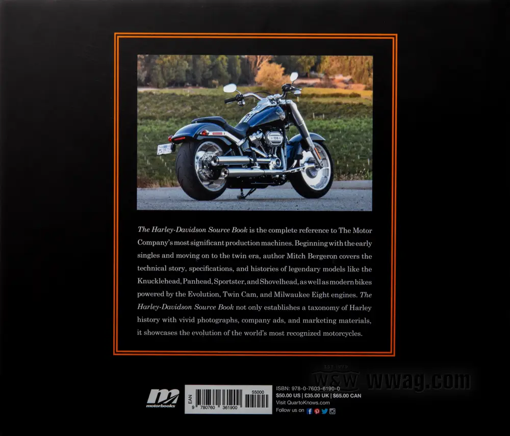 The Harley-Davidson Source Book, Hardcover