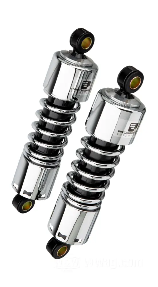 Shock Absorbers 412 Series Regular, XL/FXR, chrome