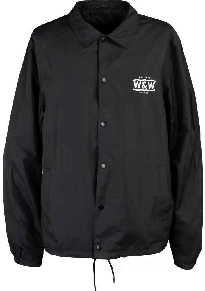 WAM Wait a minutes Coach Jacket ブラック 【公式通販】