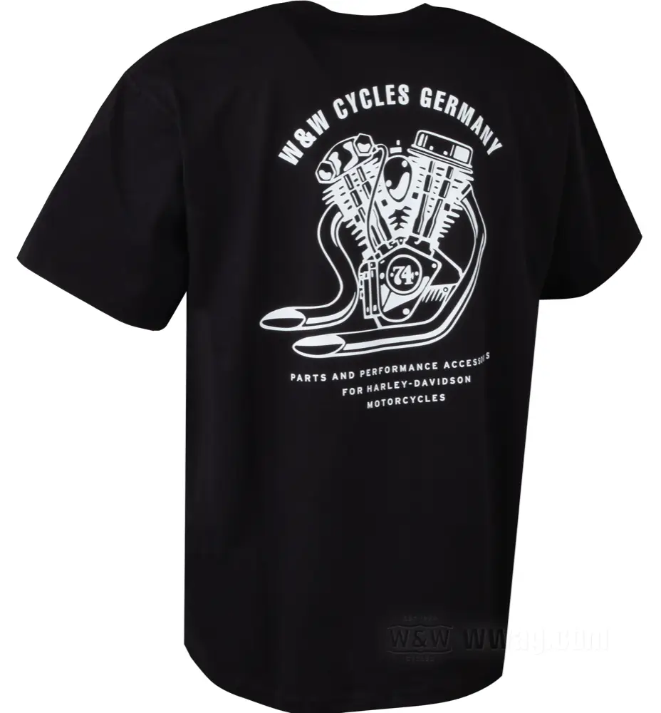 W&W T-Shirt, LOUD PIPES SAVE LIVES, S