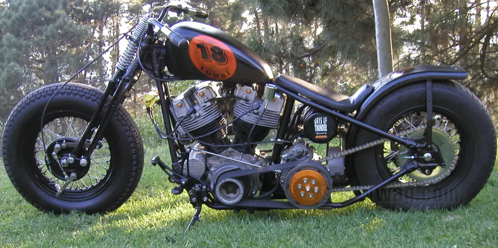 Primo 8 mm 2” Belt Drive, 4-Speed Big Twin 1955-84