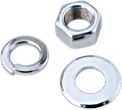 Front Axle Nut Kits for Sportster and Big Twins with Disc Break