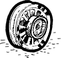 Kompletträder mit Nabe für Trommelbremse 1936-1972