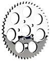 Chrome-plated