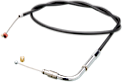 Cable acelerador en vinilo negro