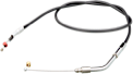 Cable de ralentí en vinilo negro