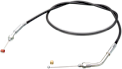 Cable de ralentí en vinilo negro