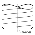 5/8”-11