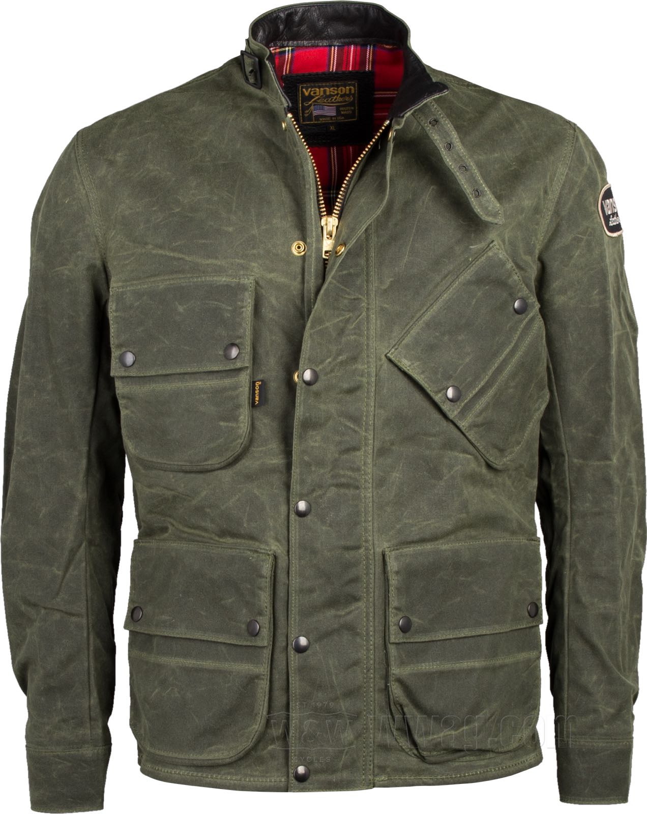 vanson stormer jacket