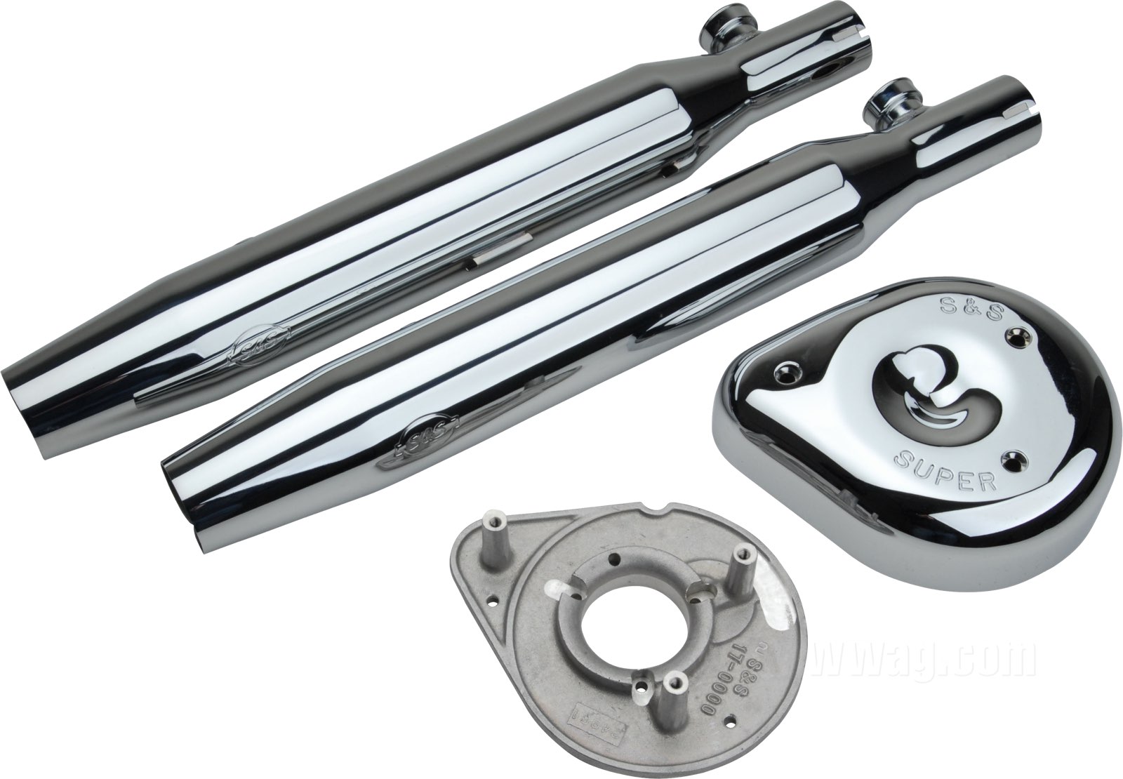 W&W Cycles - Auspuff- und Luftfilterkit »Tapered« von S&S 