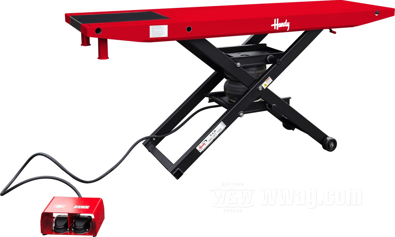 Handy standard 1200 air motorcycle lift 40100g deals