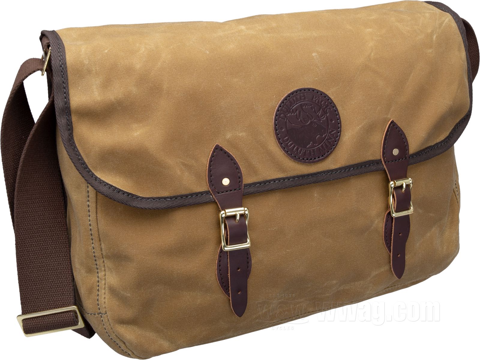 W W Cycles Courier bag by Duluth Pack