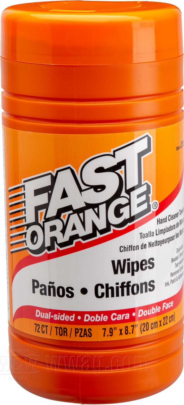W&W Cycles - Permatex Fast Orange Hand Cleaning Wipes for Harley-Davidson