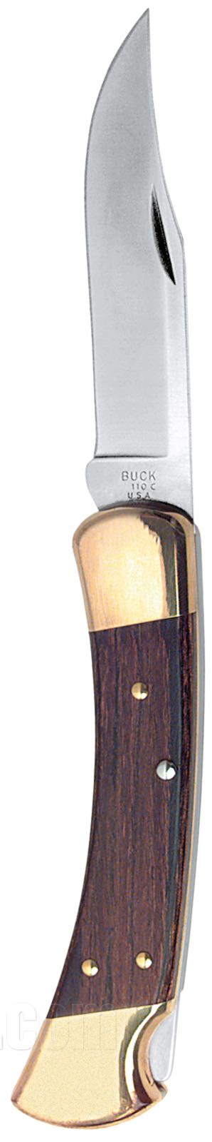 W&W Cycles - Couteau pliant »110 Folding Hunter Classic« de Buck Knives