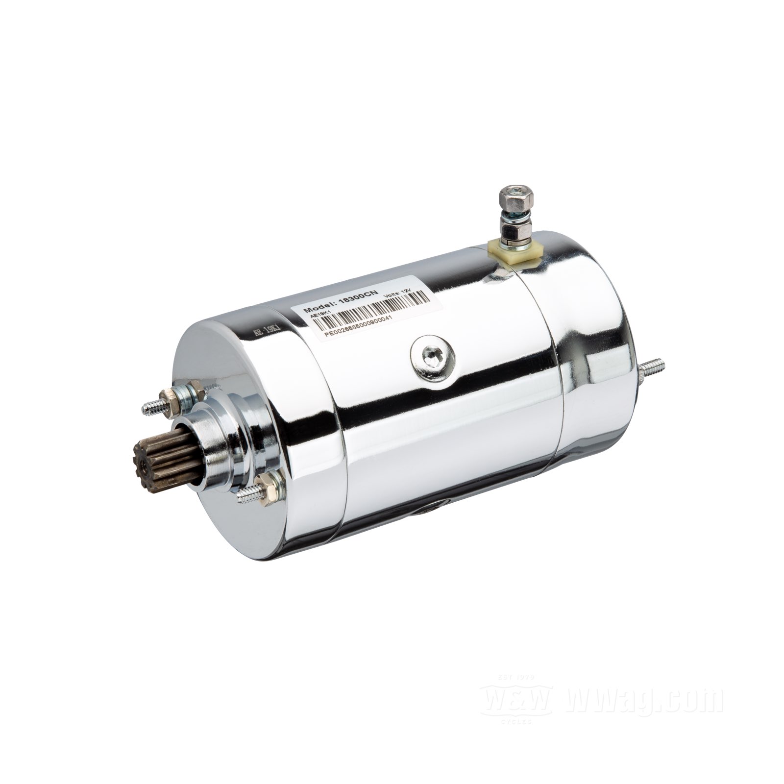 W&W Cycles - Hitachi Type Starter Motor W&W Cycles - Hitachi Type Starter Motor