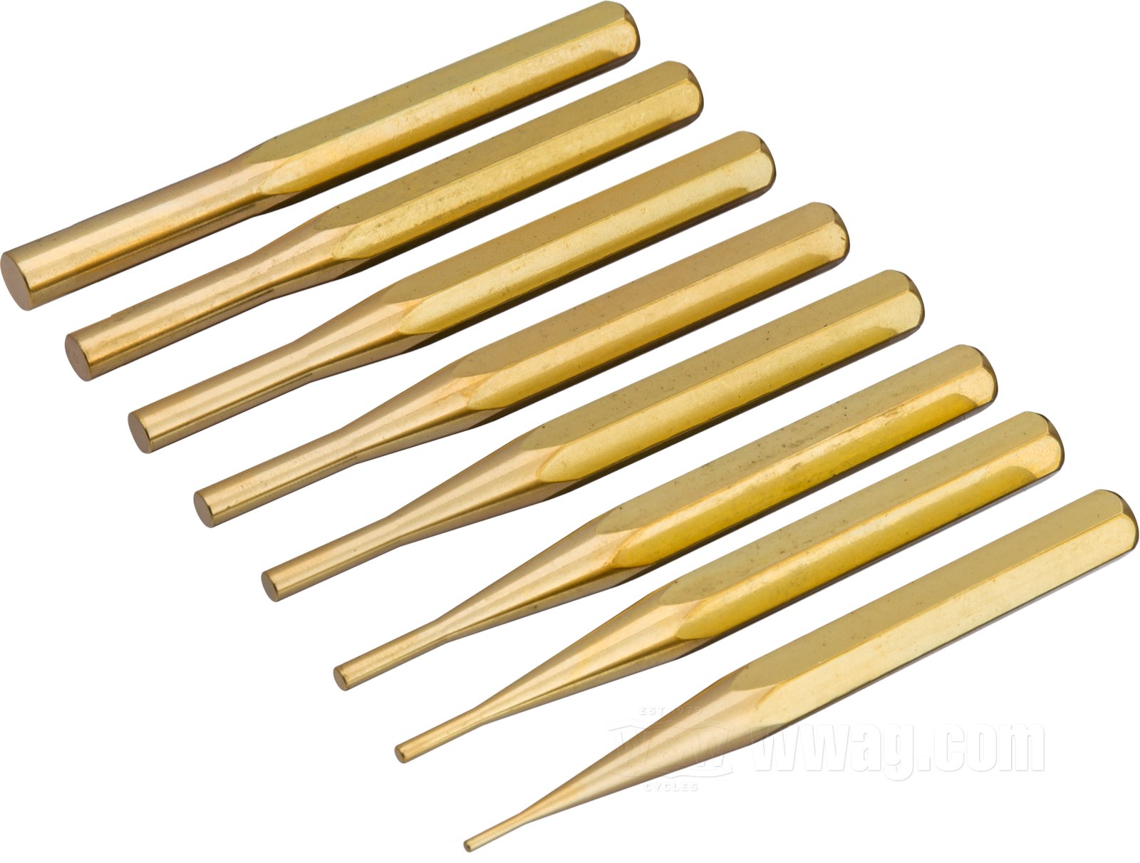 W&W Cycles - Grace USA Brass Punch Set for Harley-Davidson