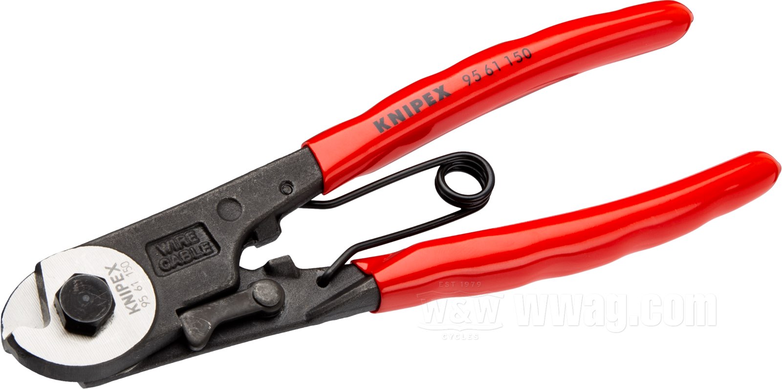 Knipex Coupe-câbles Bowden noire atramentisée, g…