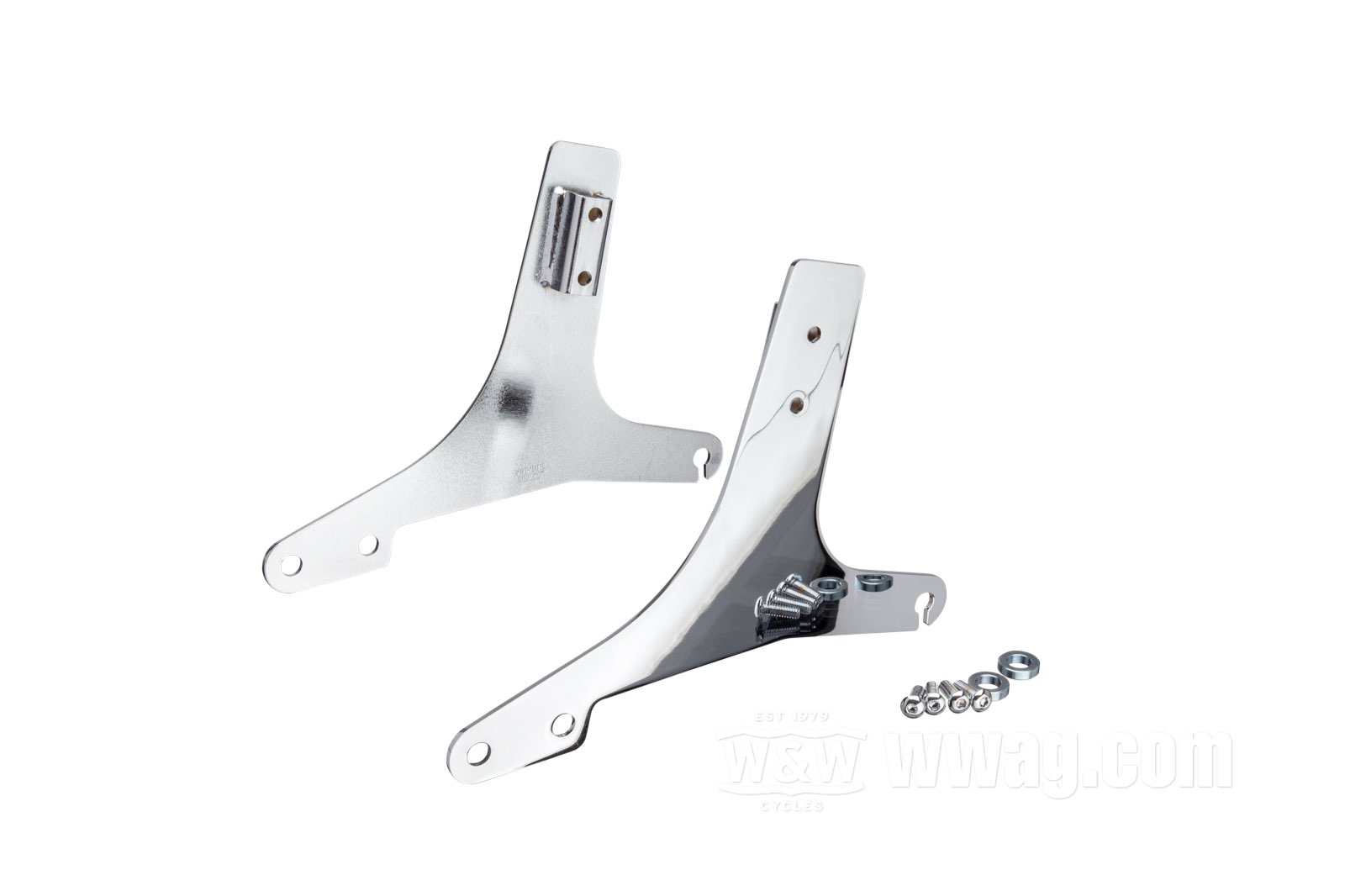 シーシーバー KhromeはSissy Bar Sideplates Black 263855. Khrome Werks Sissy Bar Sideplates Black 263855