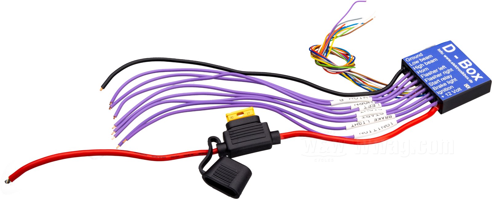W&W Cycles - Elektronikbox D-Box Control Module W&W Cycles - Elektronikbox D-Box Control Module