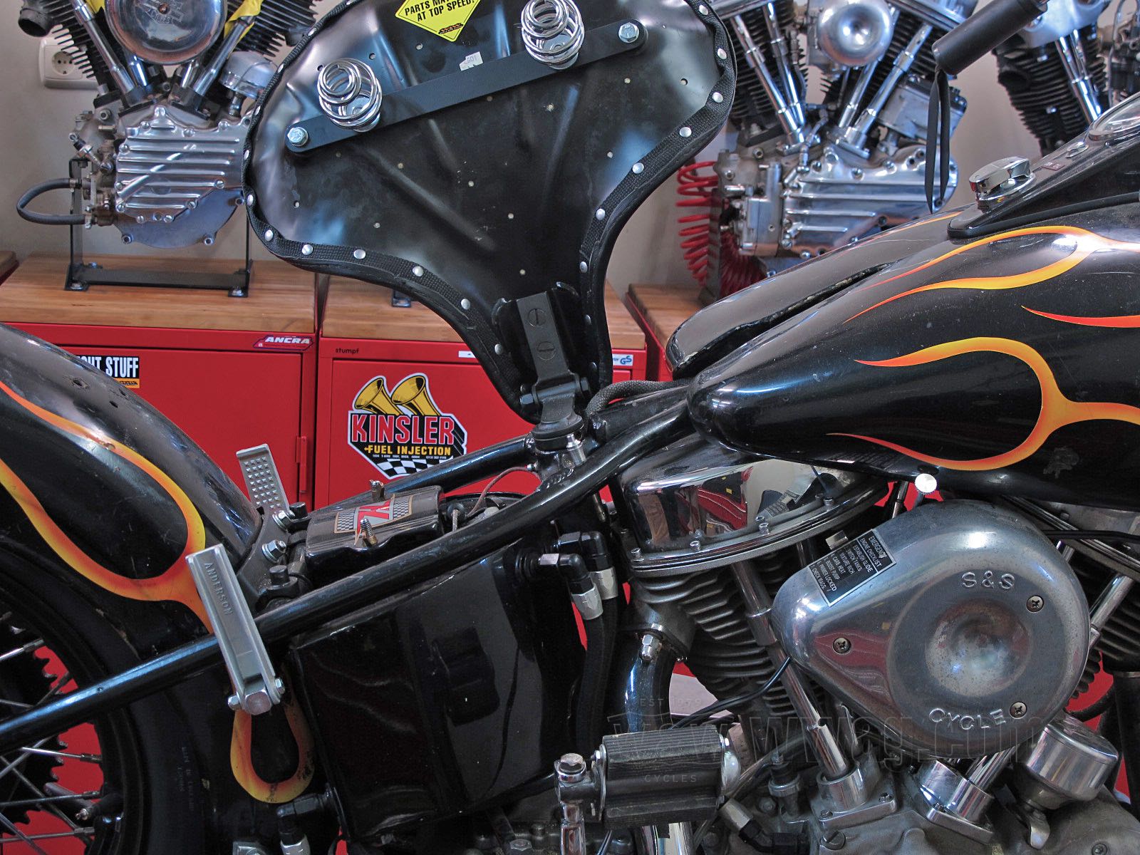 W&W Cycles - Carter moteur Knucklehead de Cannonball pour Harley-Davidson