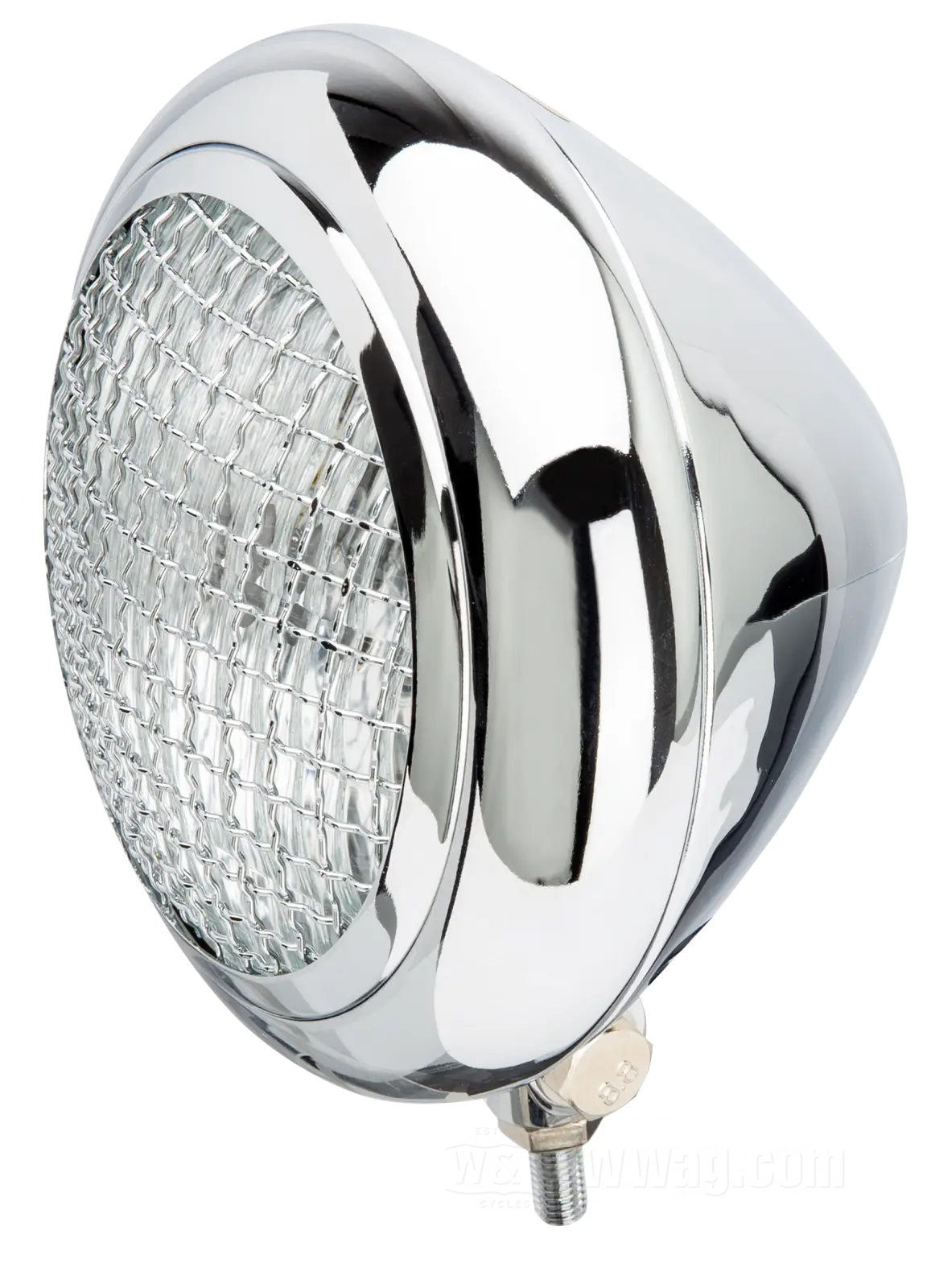 Bates Headlights Baja, chrome-plated