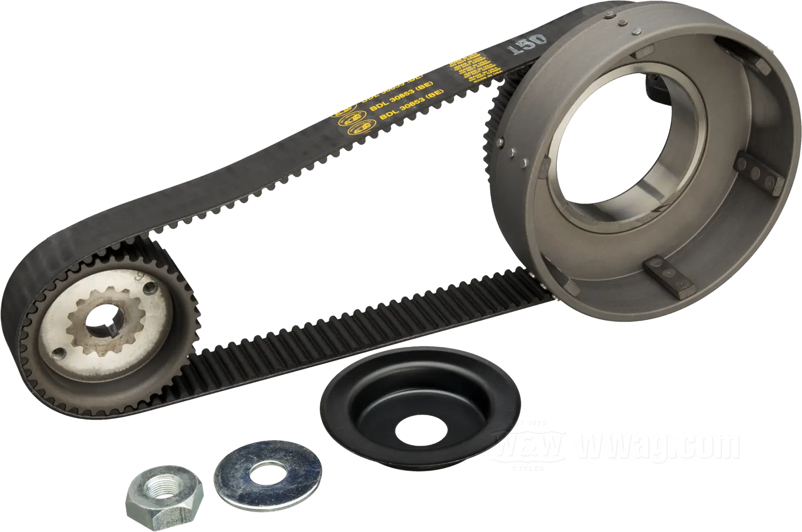 Aexit Cinghia Di Trasmissione Gomma O-440E Per Lavatrice - Larghezza 10mm, Spessore 6.8mm - 4