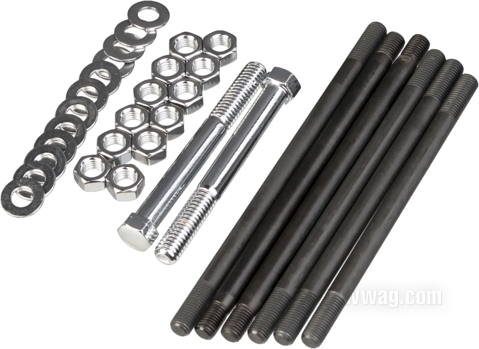 Engine Case Bolt Kit, Panhead 1948-64, CAD&frasl;Park