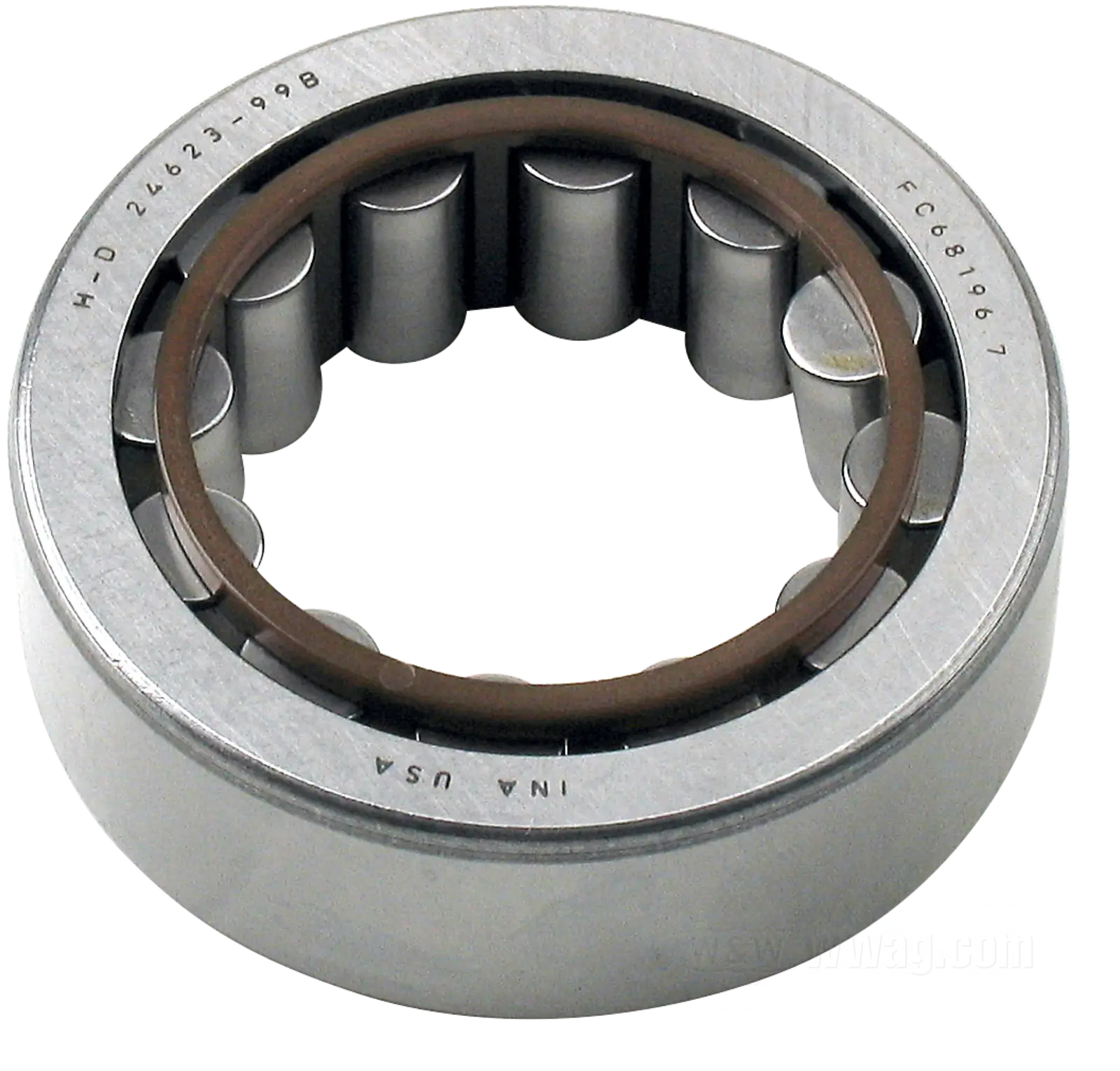 W&W Cycles - Crankcase Roller Bearings: Big Twin 1999→