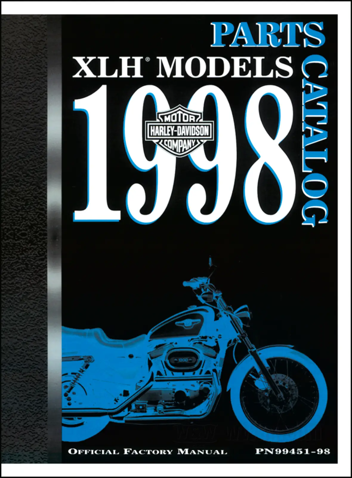 H-D Parts Catalog for Sportster 1998