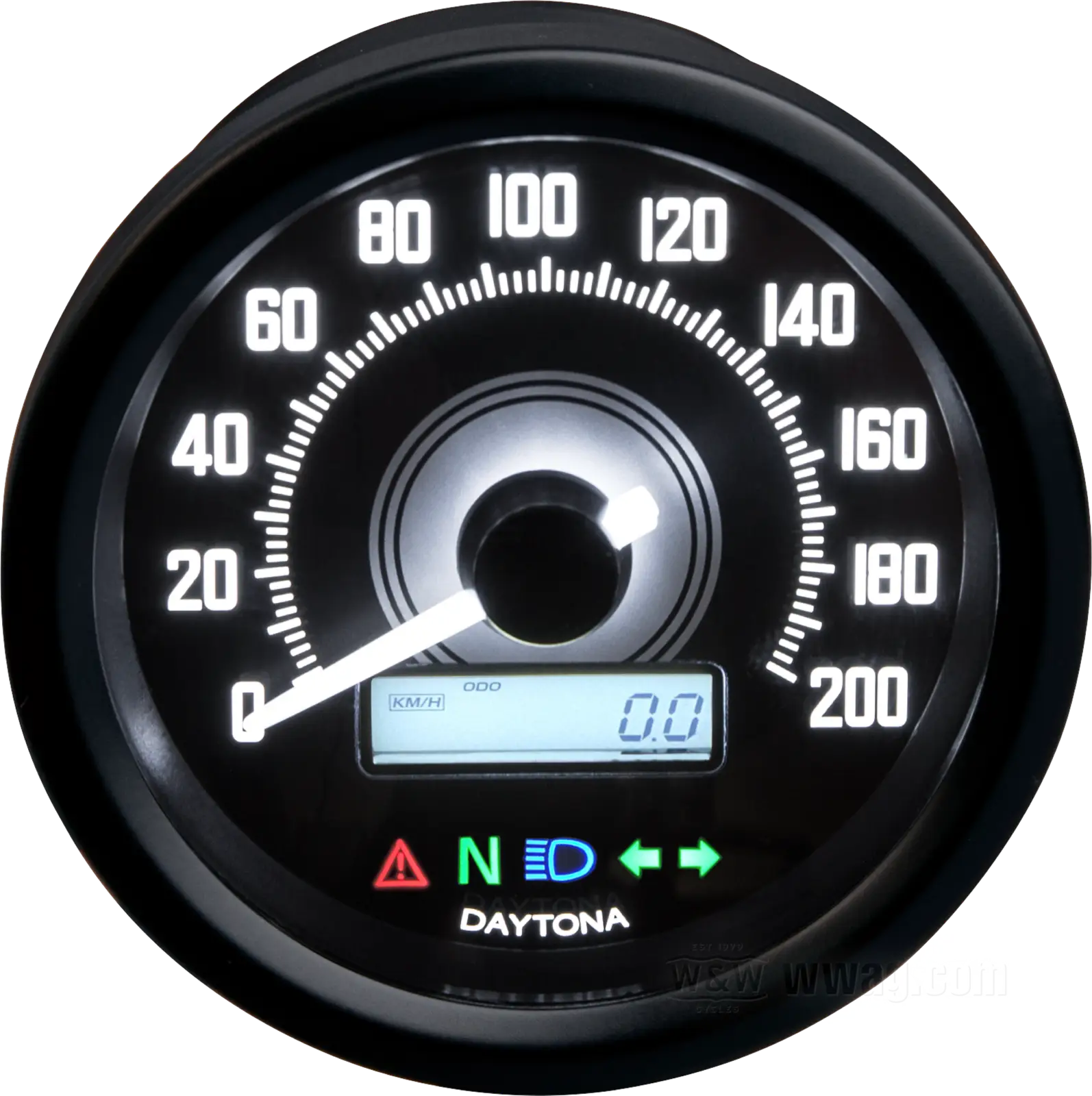 W&W Cycles - Daytona Velona 60 Electronic Speedometers with