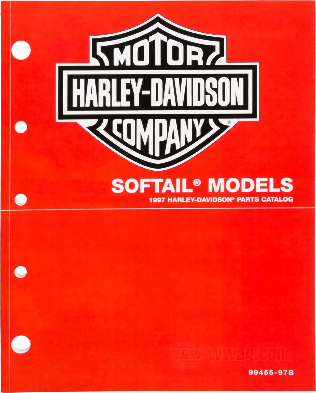 H-D Parts Catalog for Softail 1997