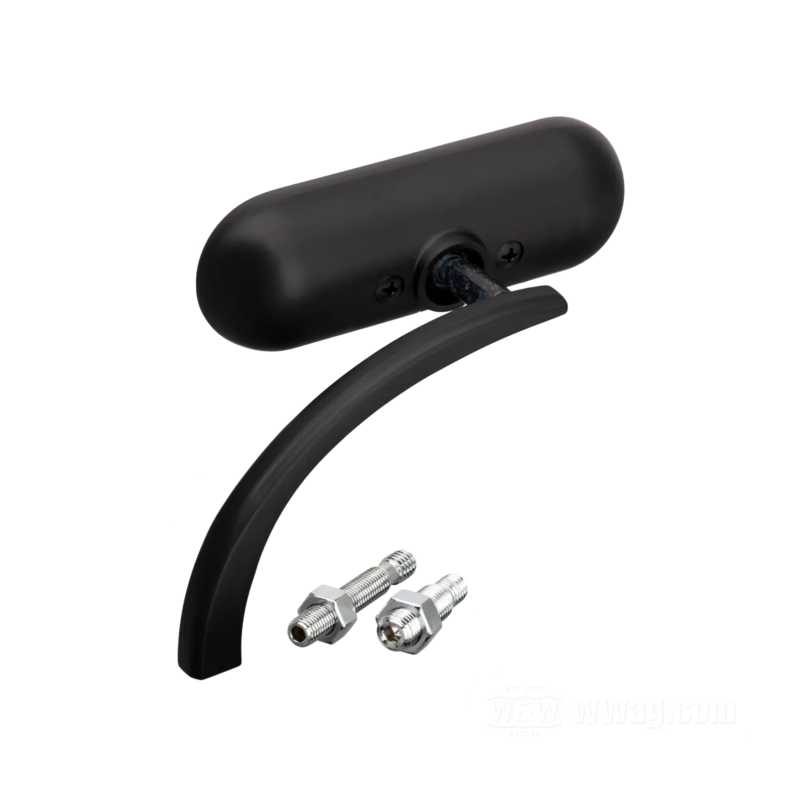 Arlen Ness Mini Oval Mirror, left
