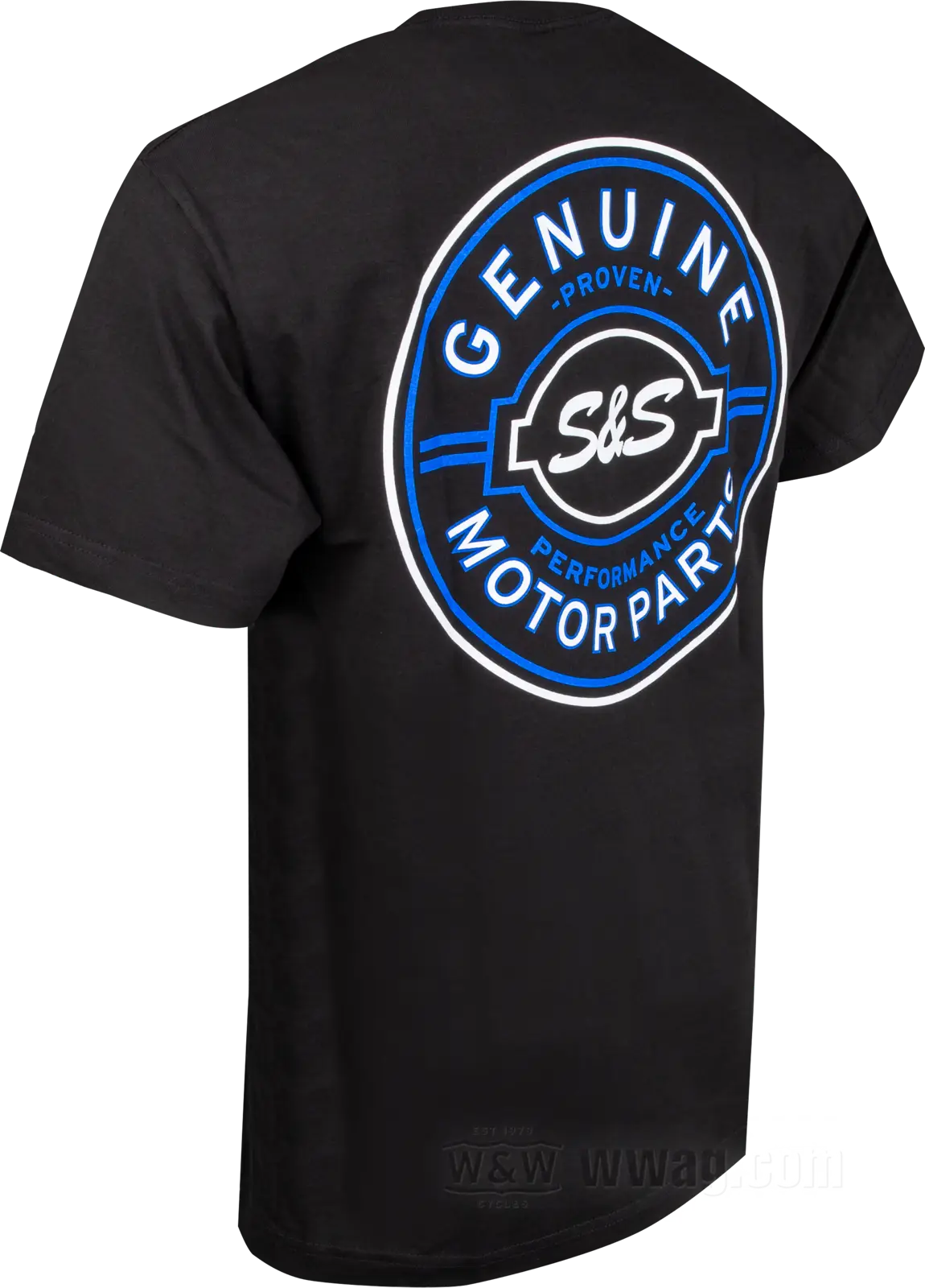 【000081】2002 S&S MEN'S COLLECTION S&S Genuine Motor Parts T-Shirt, L