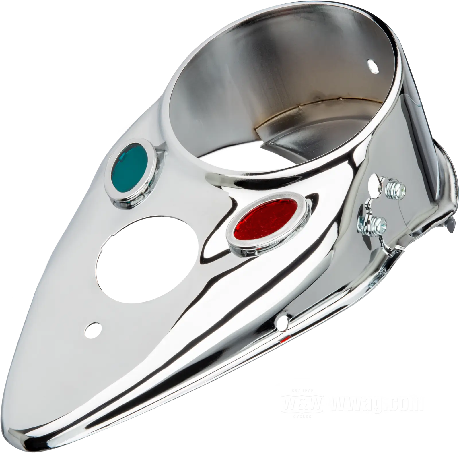 W&W Cycles - Cat Eye Dash Cover 1939-1946
