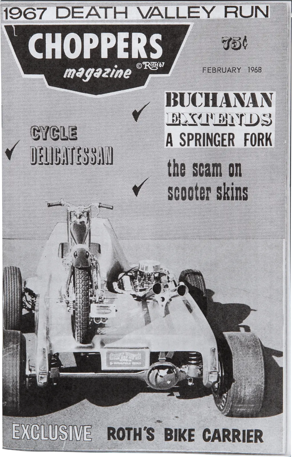 Choppers Magazine Reprint Issue February 1968