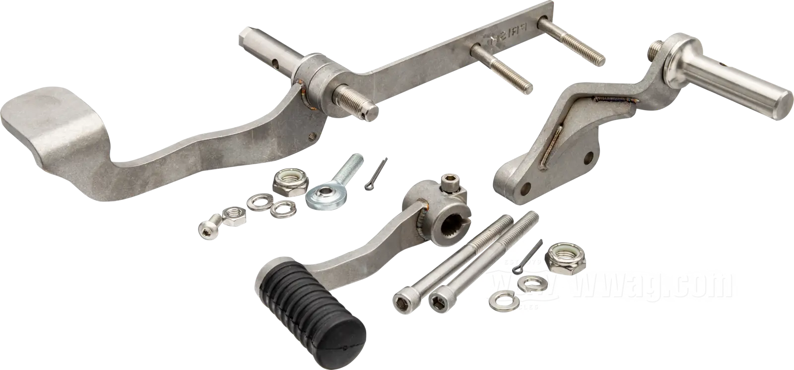 Dプライス V-Twin Manufacturing Mid Brake Control Kit 1979-1982 Harley