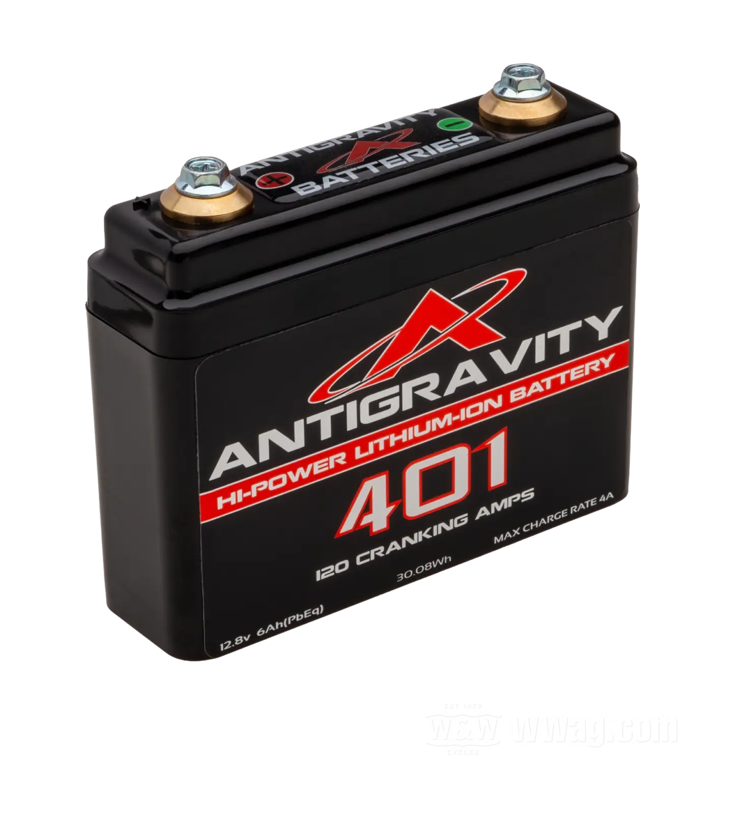 W&W Cycles 12V Antigravity AG-401/4-Cell Small Case Lithium Ion