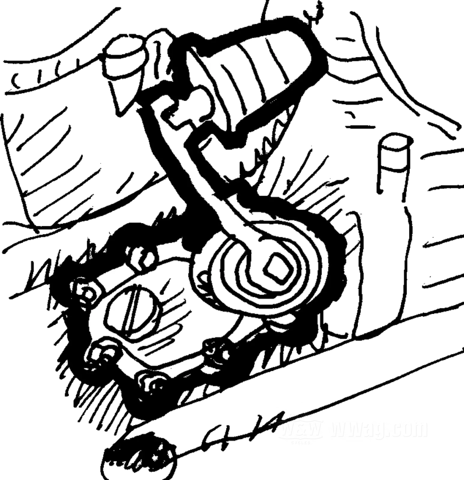 Kick Starter for Big Twin 4-Speed Transmission