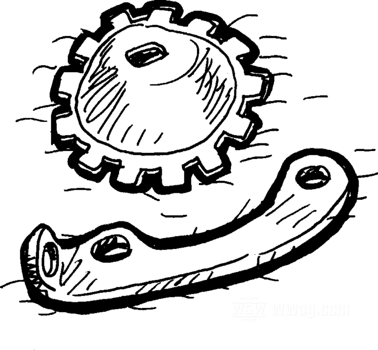 W&W Cycles - Clutch Parts for Big Twin 1941-early 1984