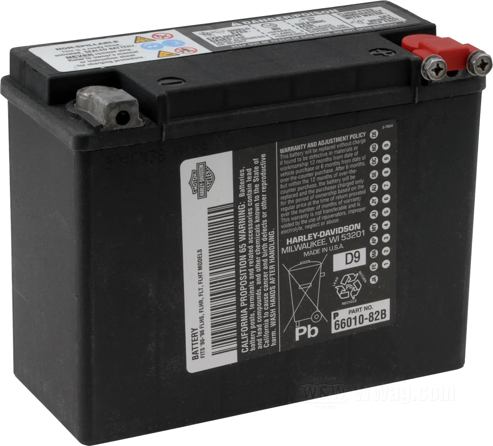 Agm Harley Davidson Dyna Battery Deka USA Battery AGM Motorcycle