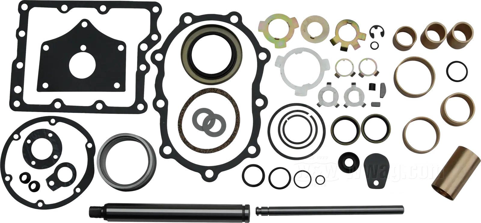 Jims Transmission Rebuild Kit, 4-spd Big Twin 1936-76