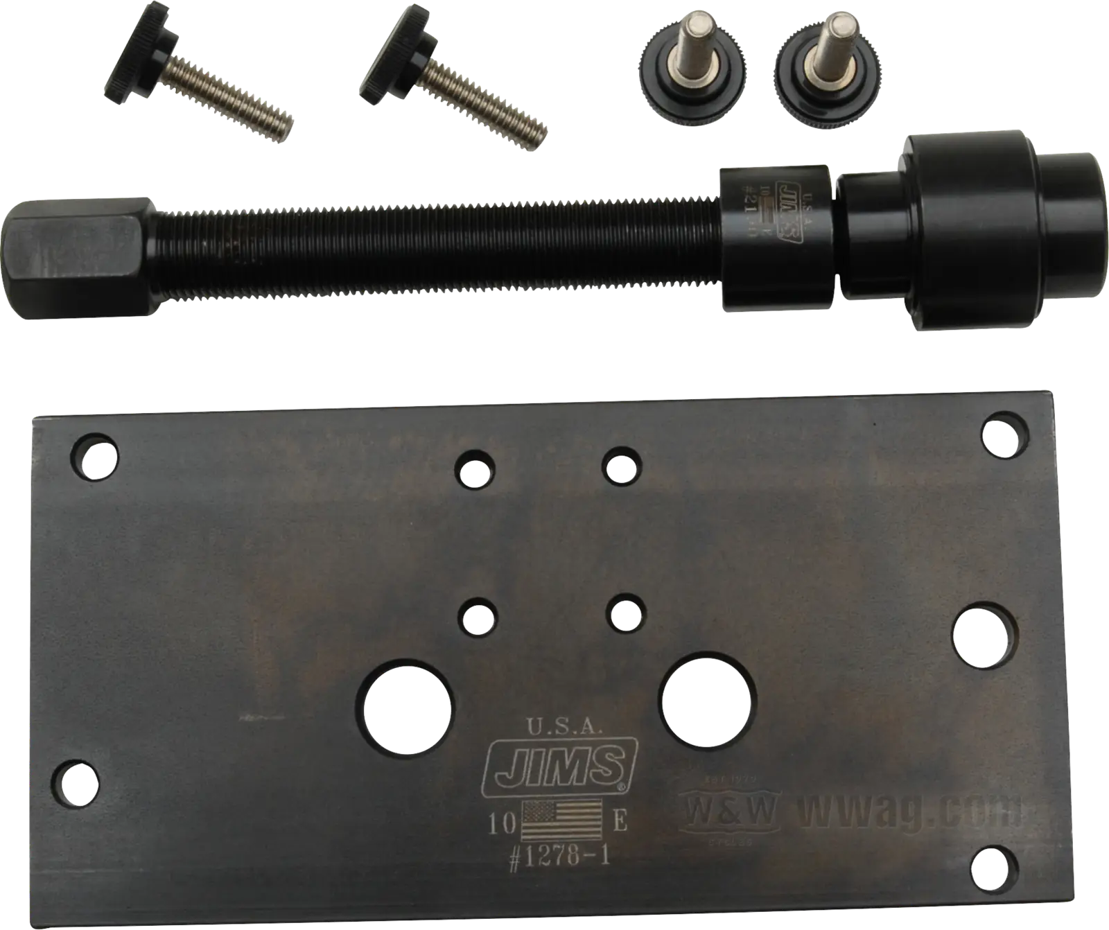16-Piece Universal Camshaft Bearing Installation Tool Set – With Storage Case, 5 Collet Sets, Driver Bar Included