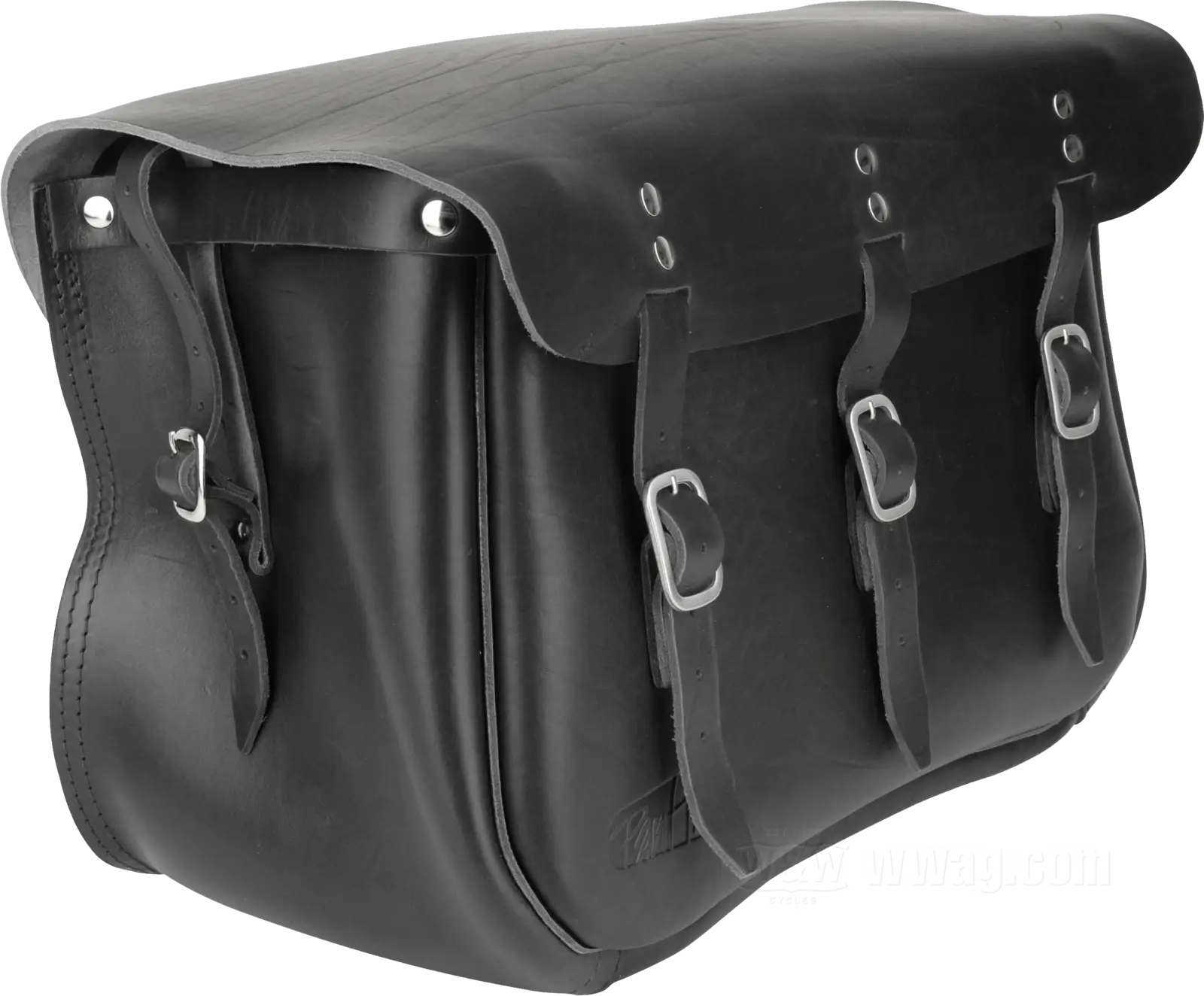 PanAm Saddlebags with Strap Mounts, Brown