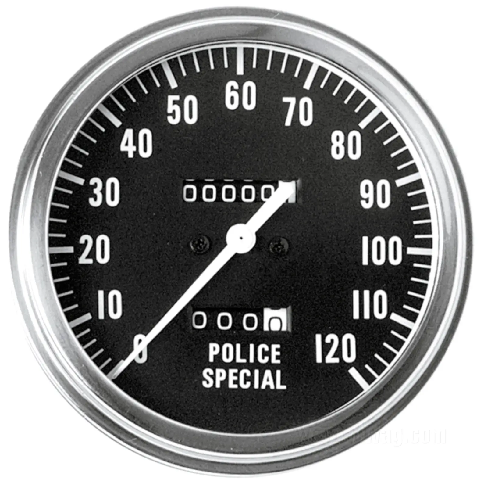 Police Special Style Fat Bob Speedometer