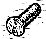 Tornillos de cabeza ranurada avellanada plana