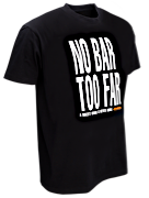 Camisetas W&W Classic - NO BAR TOO FAR